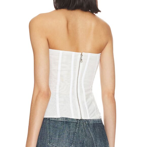 Miaou White Libra Corset - Picture 6 of 6